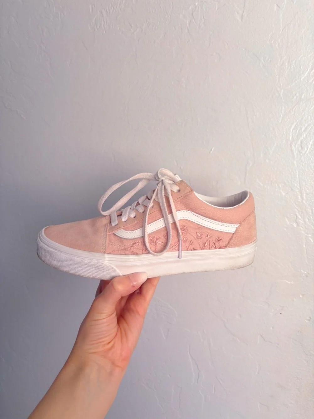 Pink Low Top Vans